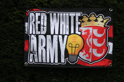 Red white army vlag
