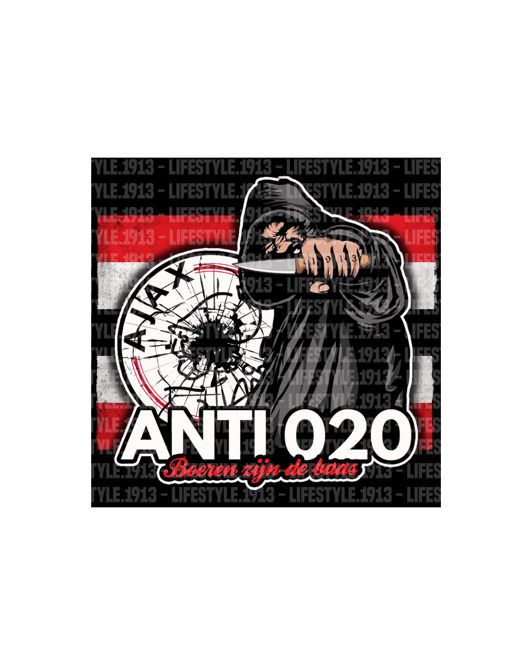 020 Racing Sticker Anti 020 sticker (variant 2) – Lifestyle1913