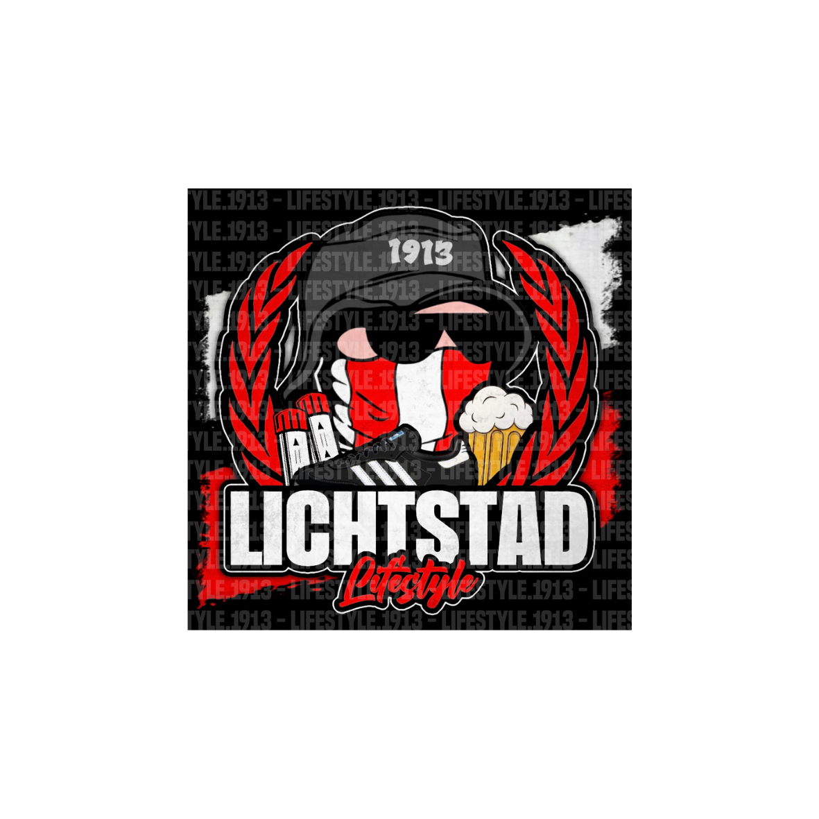 Lichtstad lifestyle stickers