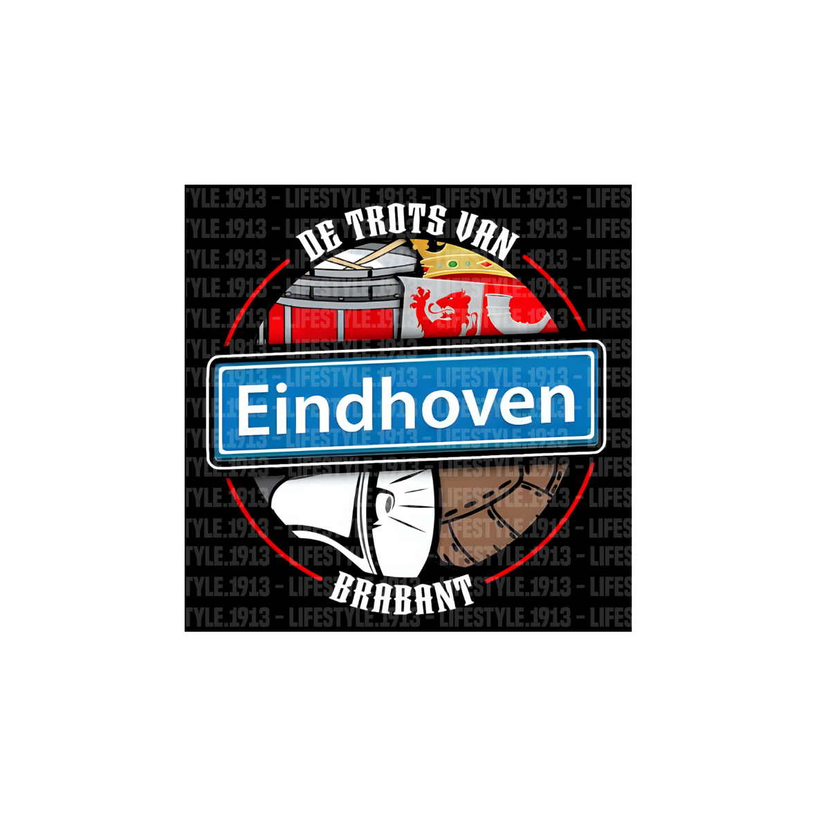 De trots van Brabant stickers