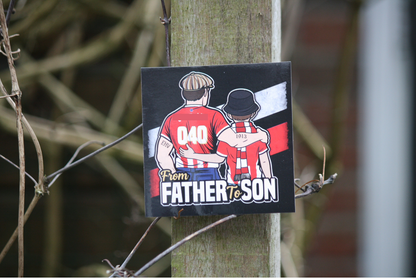 From father to Son stickers