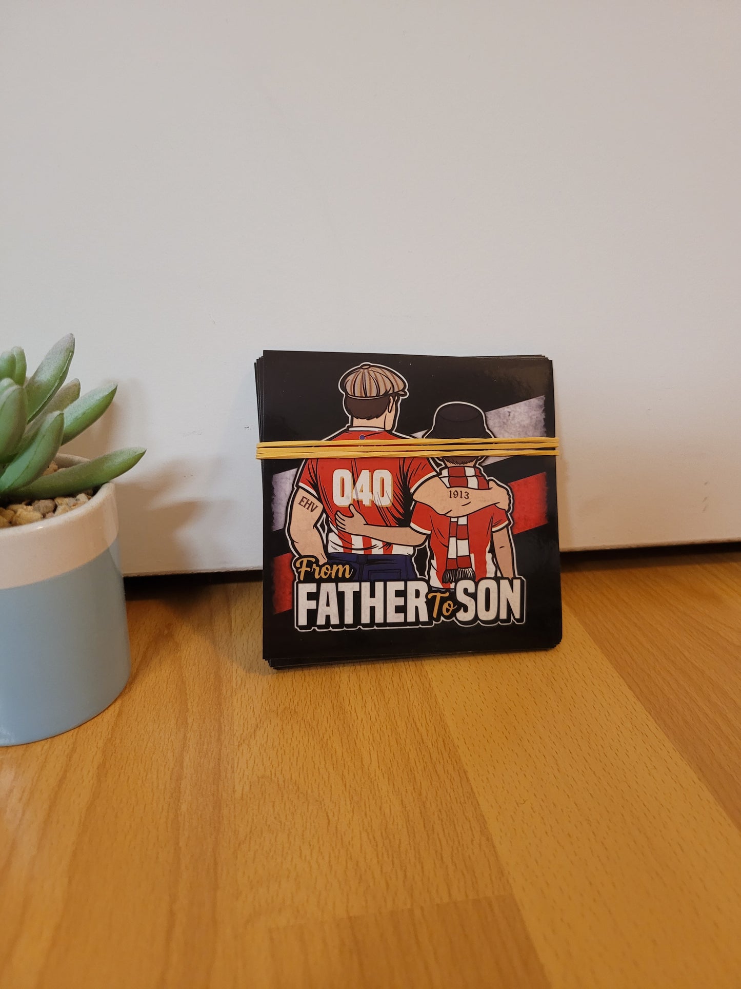 From father to Son stickers