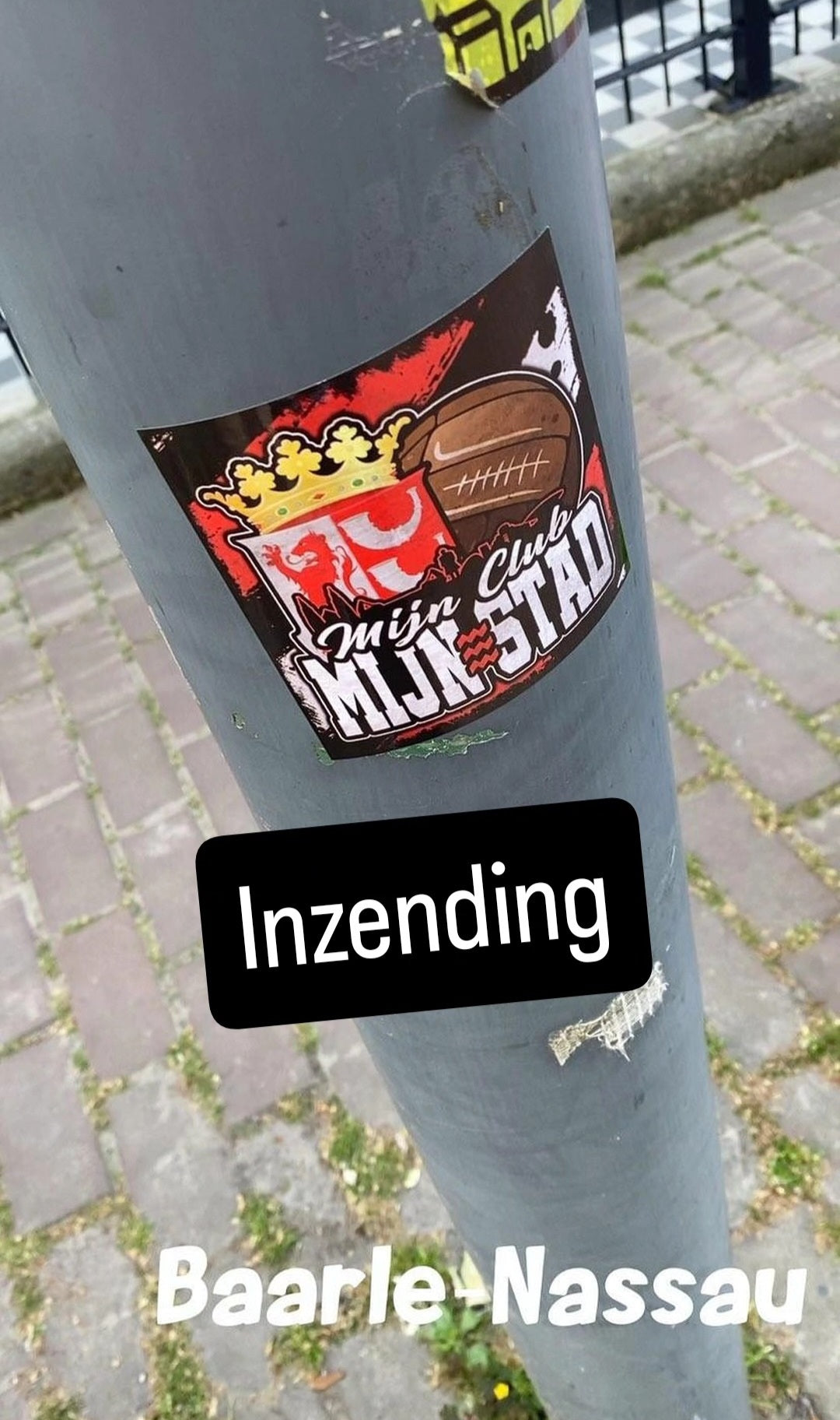 Mijn club mijn stad stickers