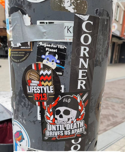 Untill death drives us apart stickers