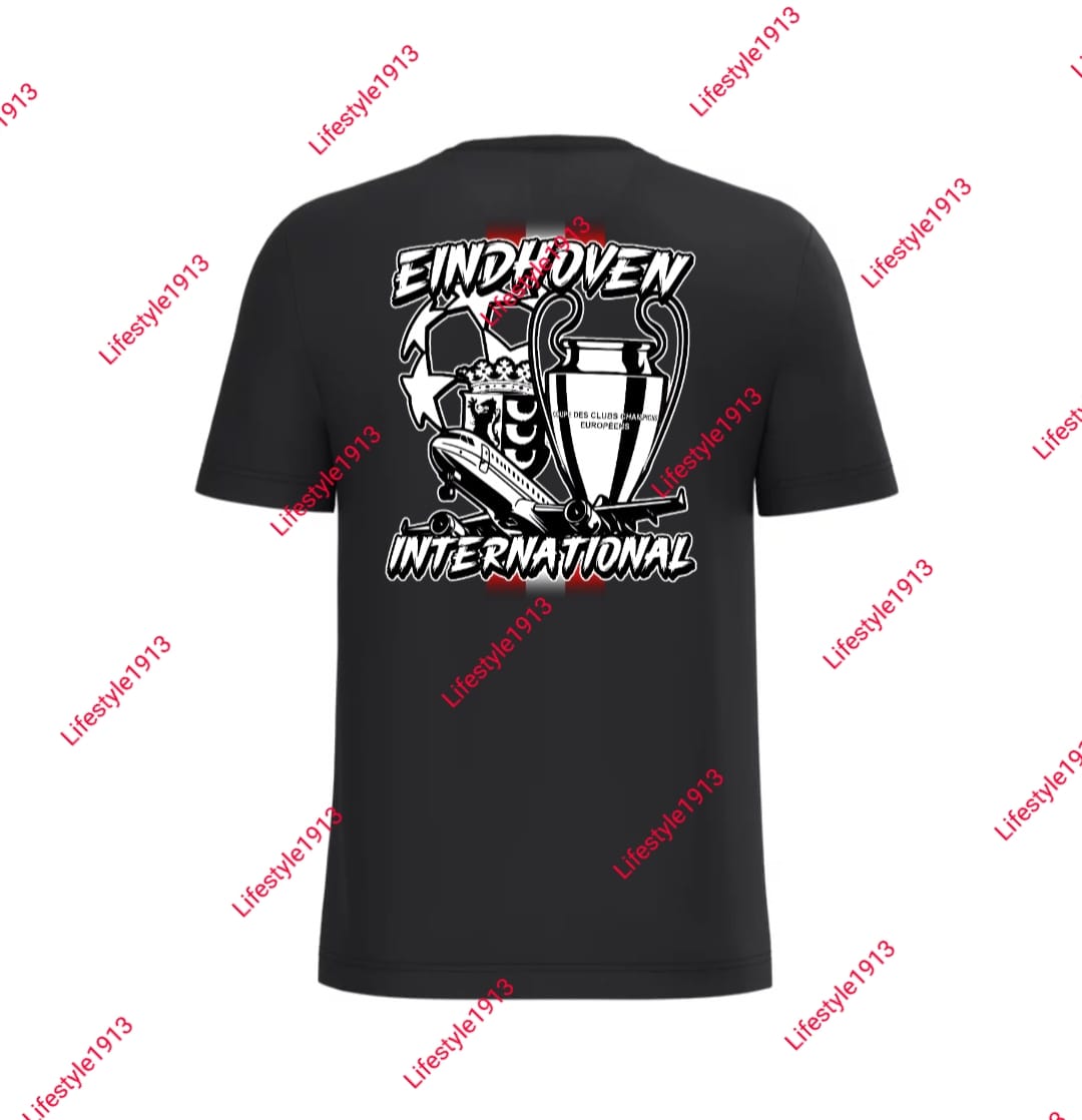 PRE ORDER VIA INSTAGRAM DM! T-shirt 'Eindhoven International' - ucl 2026/2027