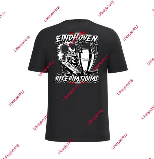 PRE ORDER VIA INSTAGRAM DM! T-shirt 'Eindhoven International' - ucl 2026/2027